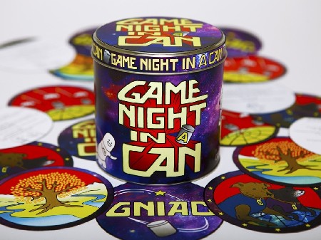 2 Days left to party with celebrities and support Game Night In A Can