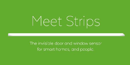 Strips - The World's Thinnest Magnetic Window and Door Sensor, now on Indiegogo