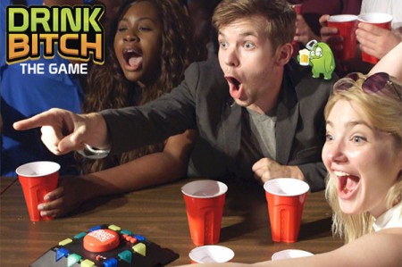 Drink Bitch! The Game - A Retro Designed Fully Electronic Non-Stop Party Game For The Drinking Crowd!
