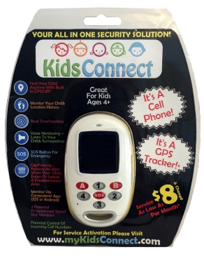 KidsConnect, New all-in-one smart tracker cell phone keeps kids incredibly safe and in touch!