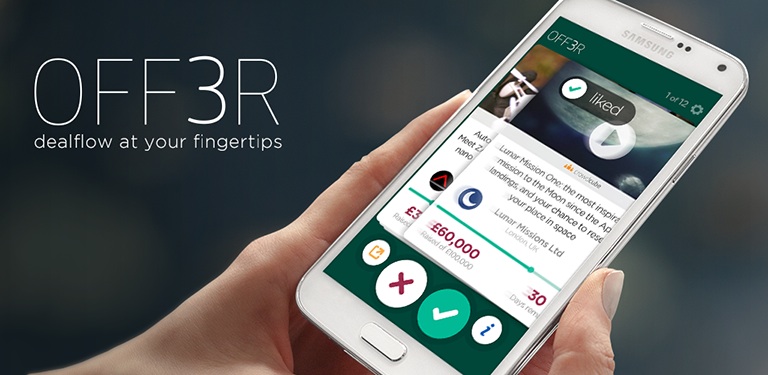 Mobile Crowdfunding Aggregator OFF3R Raises Investment From New Look Founder And Super Angels