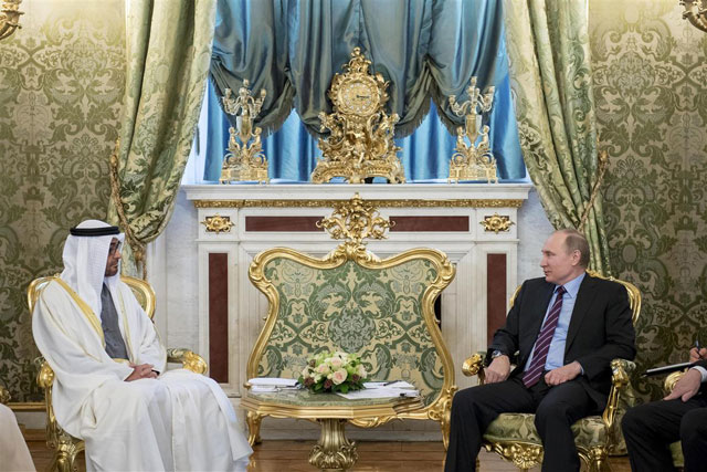 Mohamed bin Zayed, Putin discuss friendship, cooperation, regional and international issues