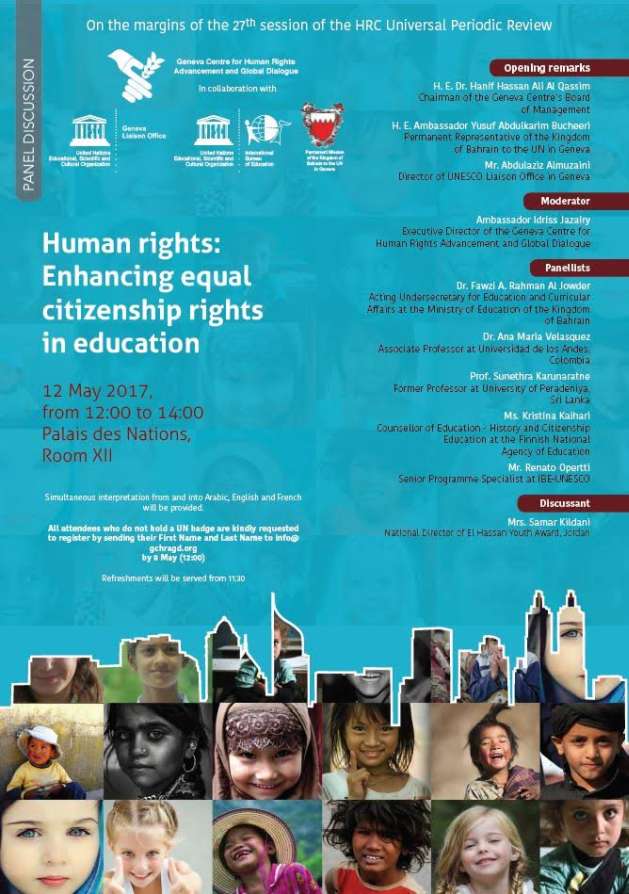 Equal Rights in Education: The Case of Bahrain, Colombia, Sri Lanka