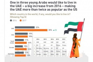 UAE tops Arab youth’s favourite countries