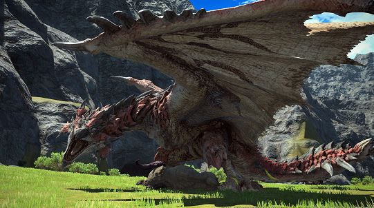 El temible Rathalos de Monster Hunter: World llagará a Final Fantasy XIV Online este verano