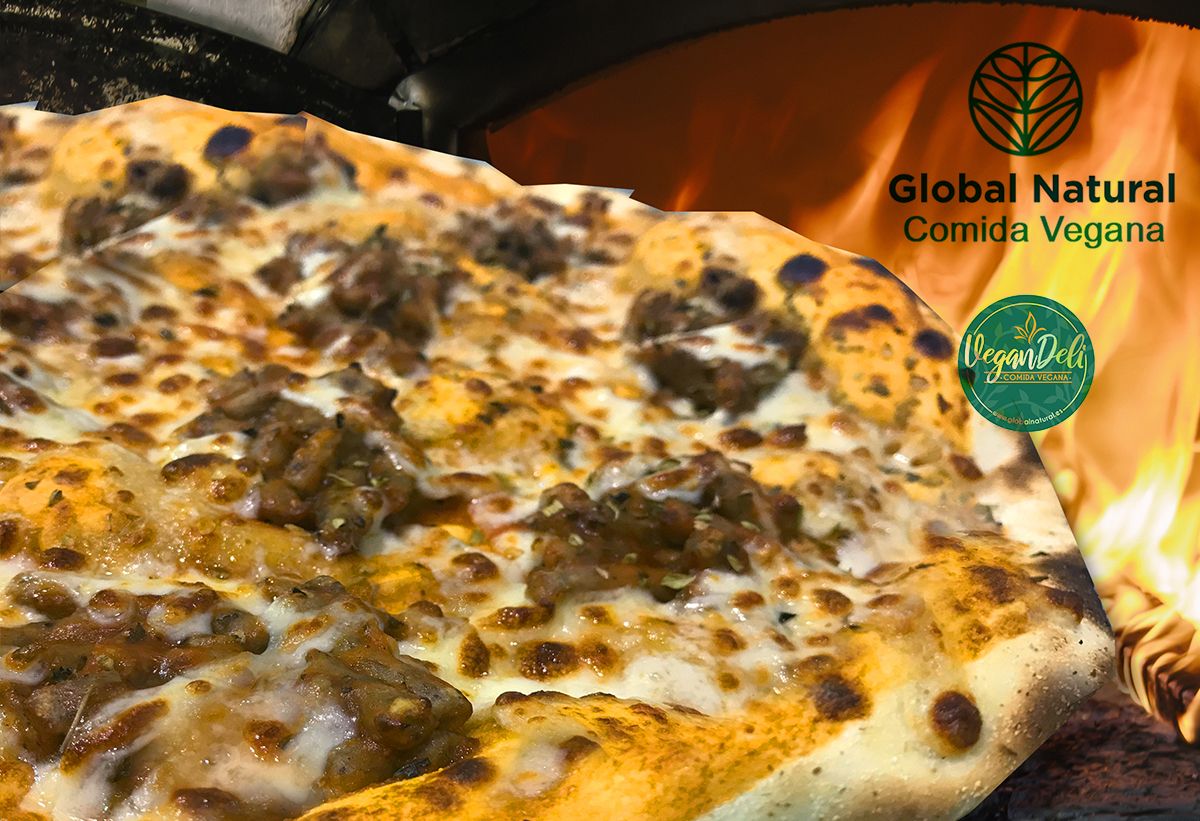 Global Natural presenta las novedades de este invierno, Pizzas Veganas de Vegandeli