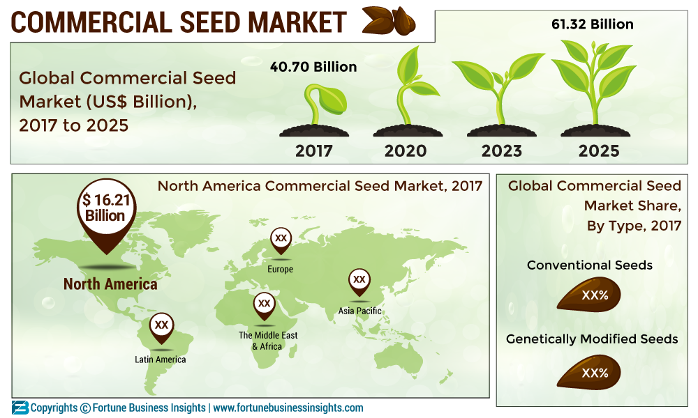 Commercial Seed Market Rising Demand, Boost Industry, Analysis, Trends, Growth, outlook by 2025