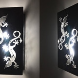 Custom Light Fixtures custom lights made with your artwork and logo