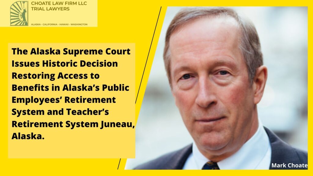The Alaska Supreme Court Issues Historic Decision Restoring Access to