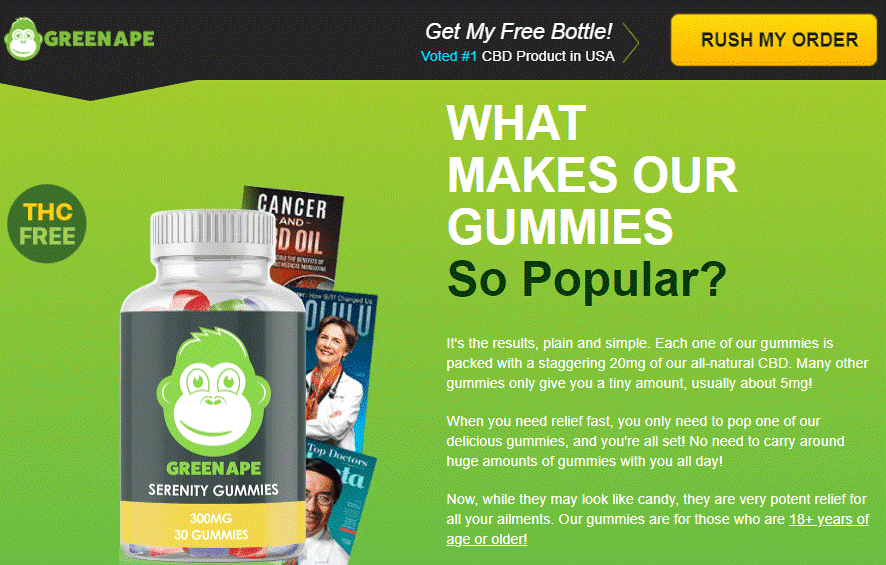 Green Ape CBD Gummies- RipOff *Shocking Scam* Green Ape Gummies Review!! ndash;  Business