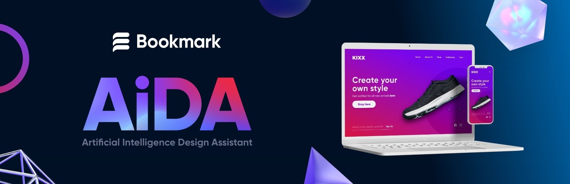 Bookmark Introduces AiDA: An Artificial Intelligence Design Assistant for Websites