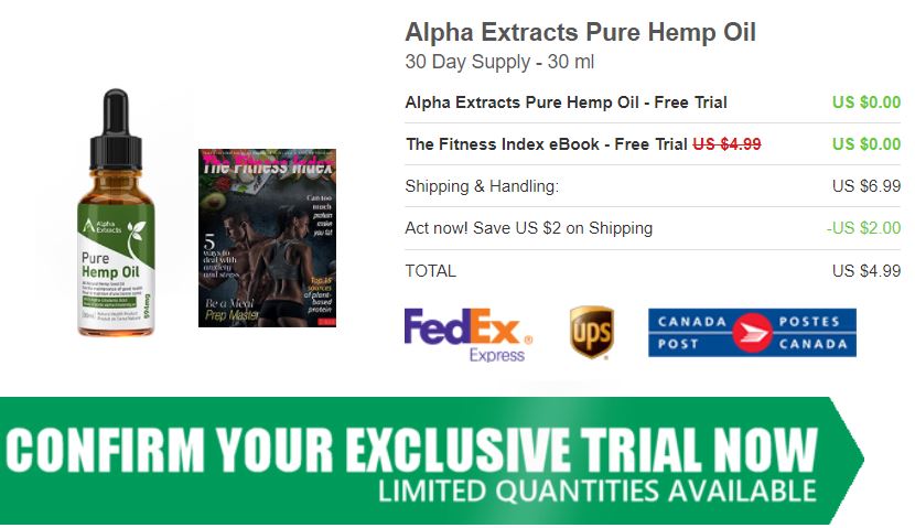 Alpha Extracts Trial 1