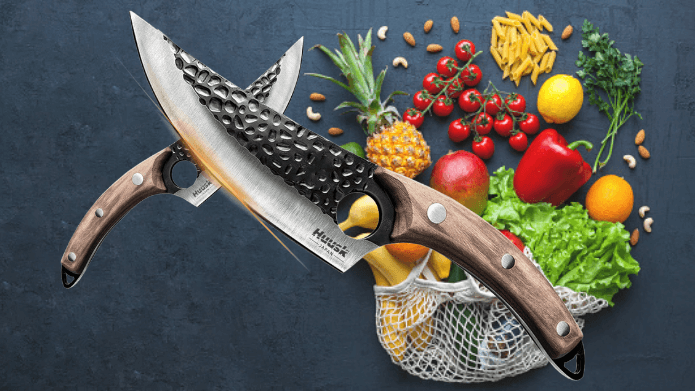 Huusk Kitchen Knife - Perfect for Cutting and Shredding Designed for  Balance and Control in Modern Style with Traditional Stimulation, Japanese
