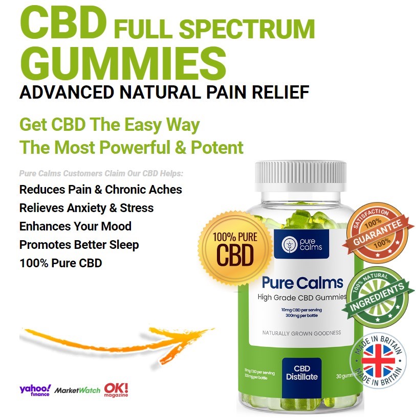 Pure Calms CBD Gummies UK Official Reviews \u2014 For Anxiety, Sleep and ...