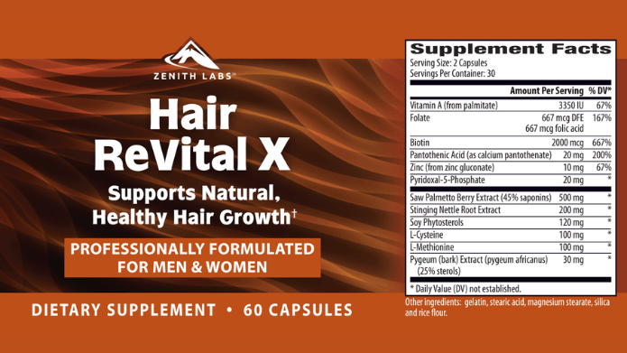 thumbnail Hair Revital X Ingredients