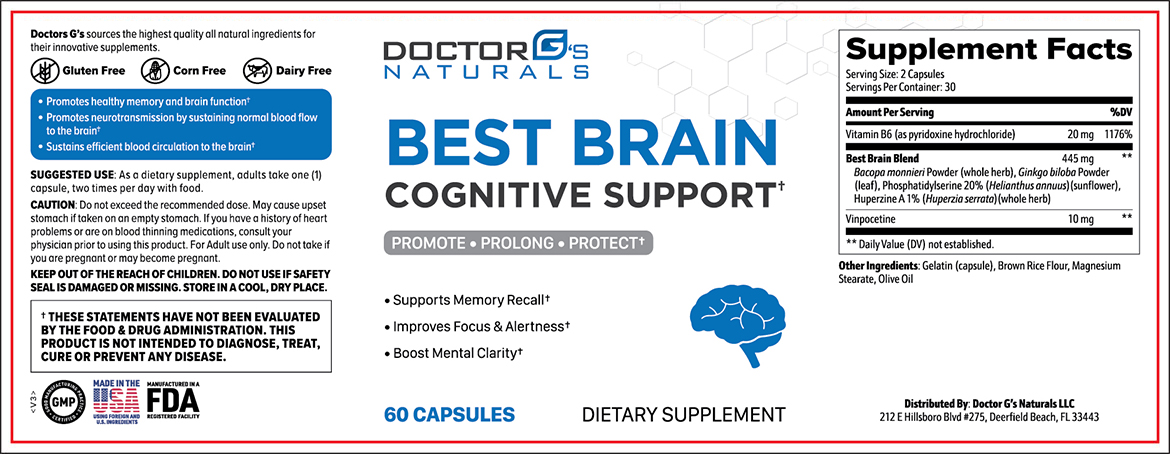 Best Brain Cognitive Support