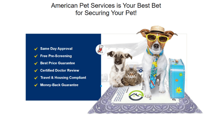 American Service Pets Price