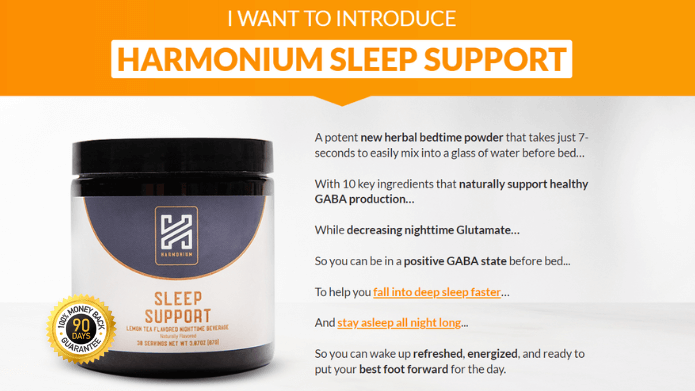 What is the Harmonium Sleep Support Formula