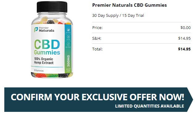 Premier Naturals CBD Gummies – Pain Relief Supplement Problems Solution