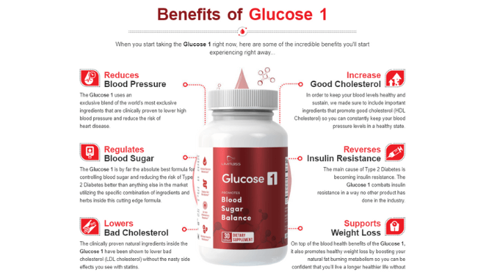 thumbnail Glucose 1 Benefits