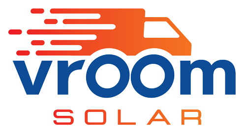 Vroom solar logo